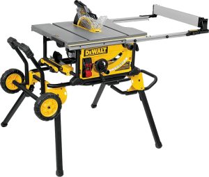 10in Table Saw with Rolling Stand