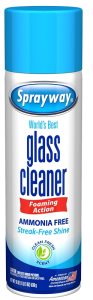 Sprayway Glass Cleaner Foaming Spray 19oz