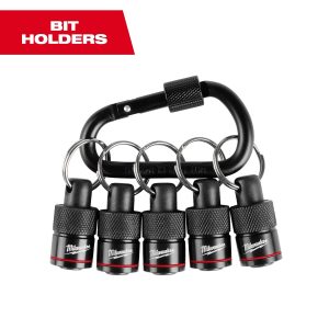 Milwaukee 5pc Bit Holder with Carabiner