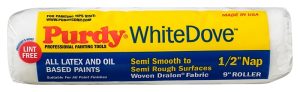 Purdy White Dove 1/2in Nap 9in Roller Cover