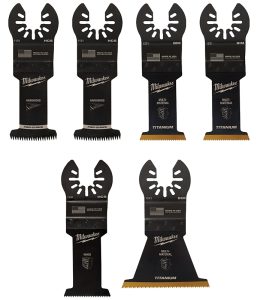 Milwaukee 6pc Oscillating Blade Set