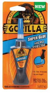 Gorilla Super Glue Micro Precise 0.17oz