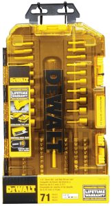 DeWalt 1/4in Drive Bit and Nut Driver Set 71pc