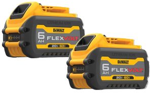 DeWalt 60V 6AH Batteries 2pk