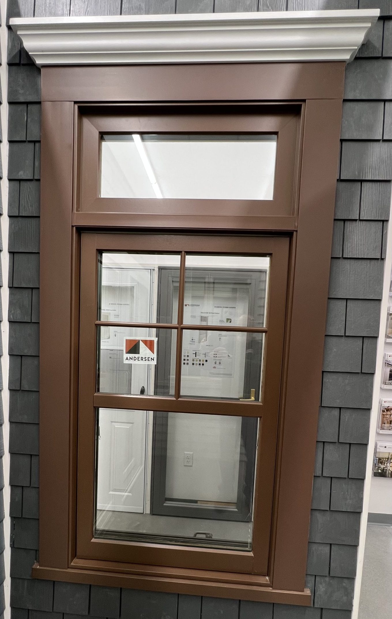 Casement w/ Transom Window